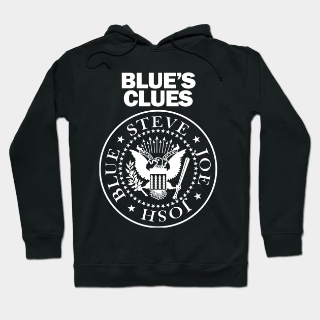 Rock N Roll x Blues Clues Hoodie by muckychris